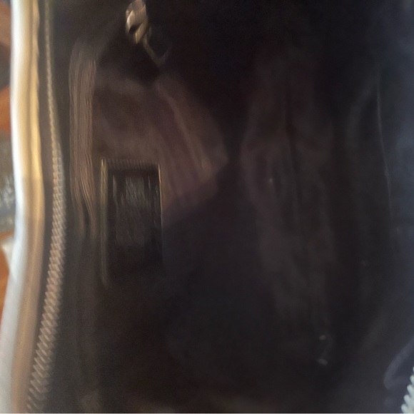 Grey/taupe leather coach bag - Picture 8 of 12